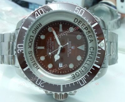 Rolex Deepsea Challenge Brown Face Brown Bezel 51mm